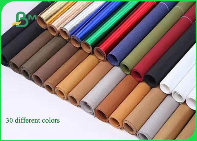 Waterproof Recyclable Washable Kraft Paper Fabric For Shopping Bags
