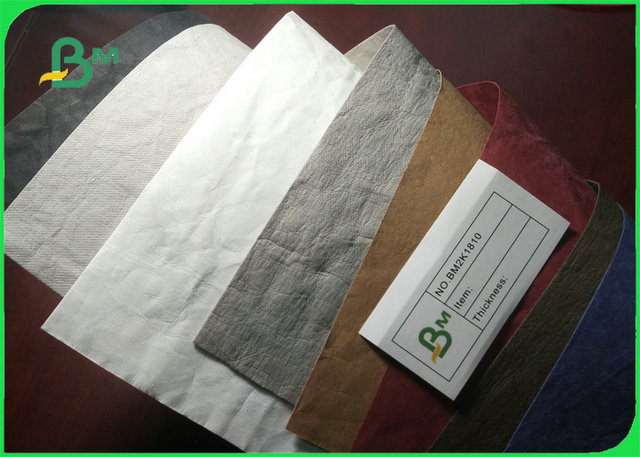 New type Environmental Custom Size washable kraft paper fabric For Gift Bag