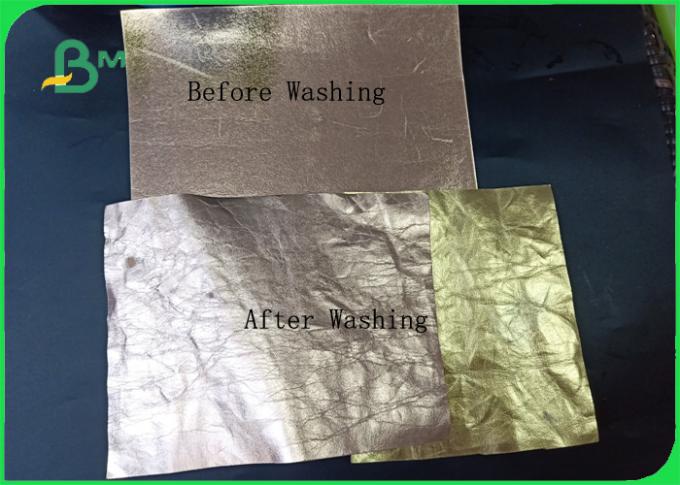 Resistance To Wear And Tear Soft Wasnable Kraft Paper For Bag