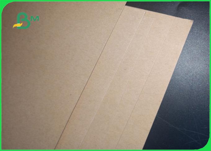250gsm - 400gsm Good toughness FSC natural brown kraft liner paper for packing