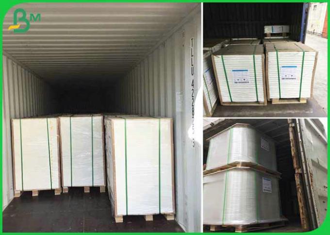 کاغذ جاذب High Absorption 0.4mm 0.5mm 0.6mm Super White Absorbent Paper For Coaster Board