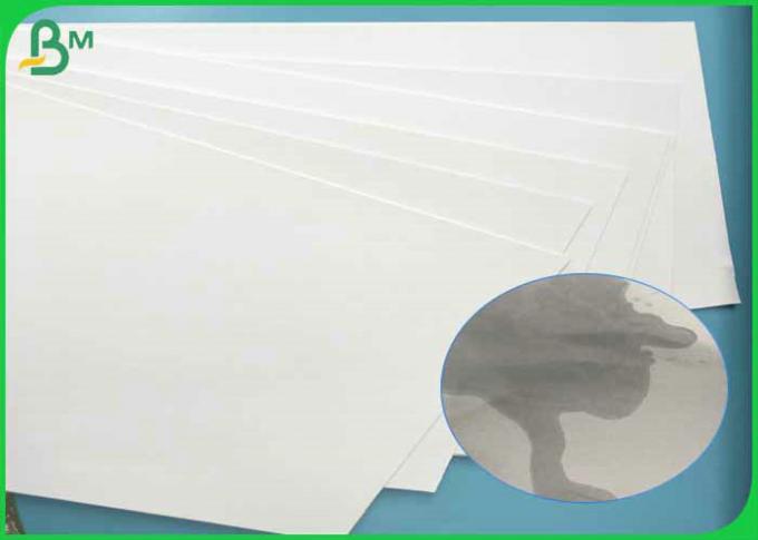 کاغذ جاذب High Absorption 0.4mm 0.5mm 0.6mm Super White Absorbent Paper For Coaster Board