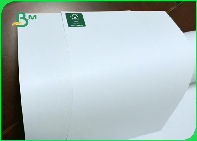 Width 24 / 36 inch wood pulp smooth inkjet plotter paper for garments industry