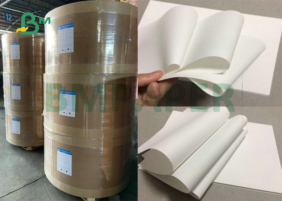 ورق 70 x 100 سانتی متر ضد آب 120mkr 250mkr کاغذ سنگ سفید برای ساخت مجلات