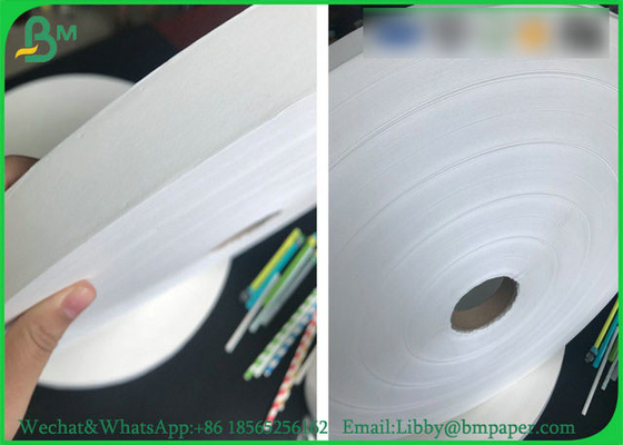 کاغذ صنایع دستی 120 گرمی FDA Straw MG 13.5 میلی متری 14 میلی متری رول کاغذ شکاف دار درجه غذایی