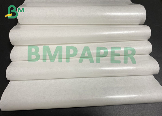 رول کاغذ کرافت سفید با روکش Pe برای بسته بندی مواد غذایی با وزن سبک 40 گرم بر متر + 10 پلی اتیلن