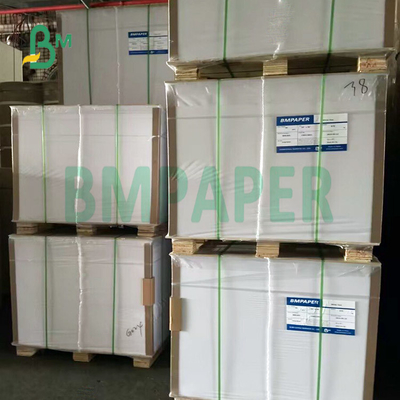 رنگ سفید 787*1092mm/889*1194mm کاغذ درخشان برای کارت سوار شدن