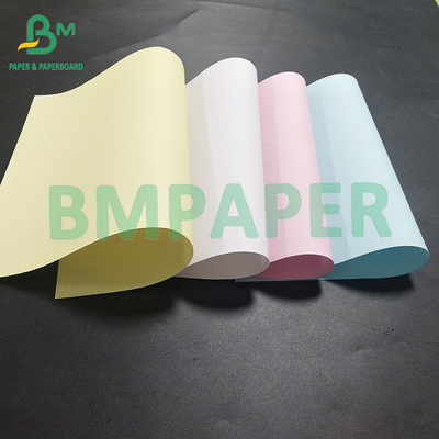 60gm زرد سبز صورتی کاغذ کپی بی کربن CB CFB CF بسته بندی رول