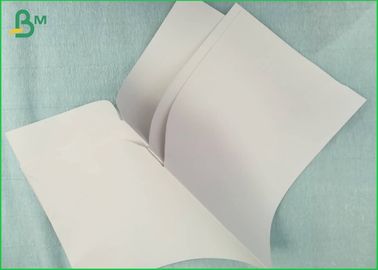 سفید 75 گرم مواد غذایی درجه مقاله رول یک طرف پوشش برای کیف دستی / بسته بندی