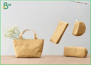 کیسه کاغذ سفارشی کرافت 100٪ برای جعبه کیف پول کیف پول / کیف کوچک