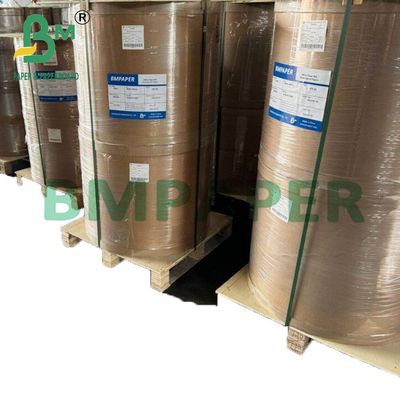 30 - 60gm کاغذ پخت و پز ضد چرب برای بخار و بسته بندی رنگ قهوه ای