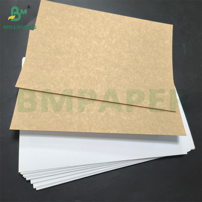 مواد غذایی درجه CCKB کاغذ 270gsm یک طرف پوشش کارت kraftback