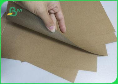 کاغذ سفارشی Kraft Liner Paper Recycled Pulp Materials for Bag Shopping، Label