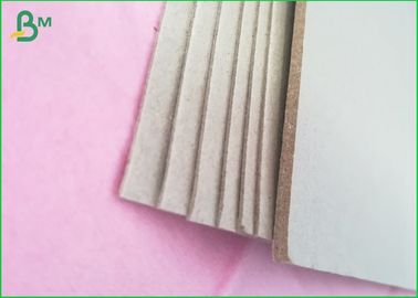 ورقه ورقه خاکستری سه لایه روکش کاغذ مقوای سخت 1300gsm 1500gsm، سطح صاف