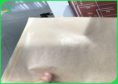 35gram 40gram 50gram میلیگرم ویرجین براون کرافت کاغذ مواد غذایی درجه یک طرفه پوشش داده شده است