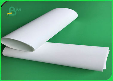 رولهای کاغذ سنگ سفید سفید AAA Grade 120g - 240g برای چاپ نوت بوک