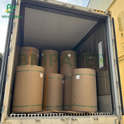200 گرام کارتبرگ سفید کرافت برای کاغذ هسته سفارشی 300mm - 1800mm عرض رول