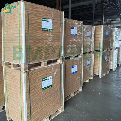 70gsm/80gsm/90gsm کاغذ کرافت گسترده قهوه ای برای بسته بندی مواد
