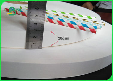 کاغذ خام خوراکی خنثی سازگار با محیط زیست 28gsm 60 میلی متر 13 میلی متر 15 میلیمتر کاغذ خامه ای برای چاپ