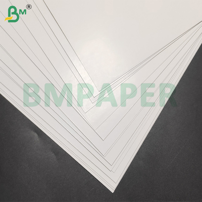 C1S کاغذ کرومی یک طرفی درخشان 70gm برای چاپ برچسب