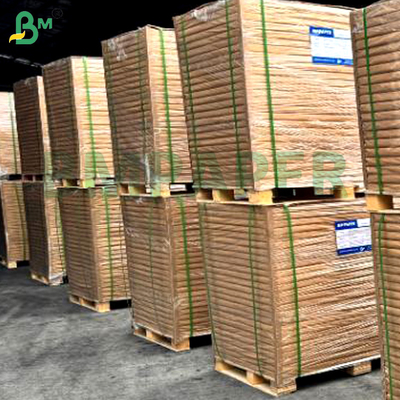 30gsm 40gsm 45gsm سیلیکون کاغذ پخت و پز گرما - مقاوم قهوه ای سفید برای فرنج های هوا