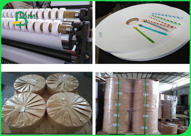 محیط زیست و قابلیت Compostable عرض 13mm 27mm 33mm مواد غذایی درجه کرفت کاغذ رول