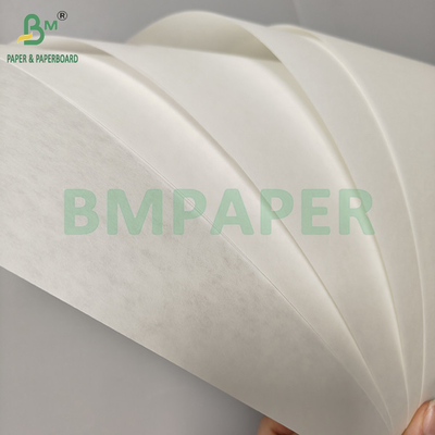 60gm 80gm مواد فیبر بالا Ultra High Tensile White Kraft Paper برای بسته بندی