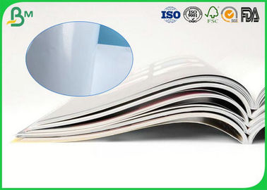 مقاومت در برابر آب بزرگ 80g 100g 115g 135g 180g C2S ورق کاغذی هنر براق برای پوشش نوت بوک
