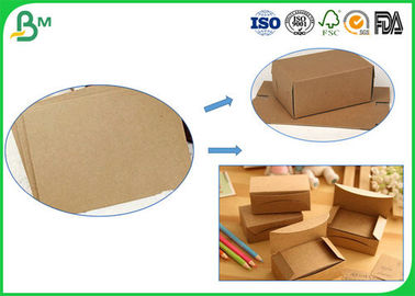 کاغذ چند منظوره کرافت Liners 250gsm - 450gsm یا اندازه سفارشی Brown Solid Board برای چاپ