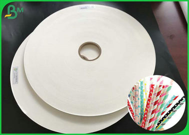 Eco-Friendly 60gsm 120gsm رول کاغذ کاه با FSC FDA برای Straws نوار