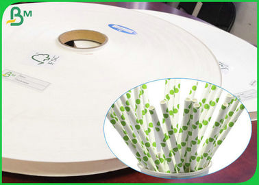 کاغذ خردل 60dsm 120gsm قابل انعطاف پذیر قابل تجزیه برای نی های یکبار مصرف