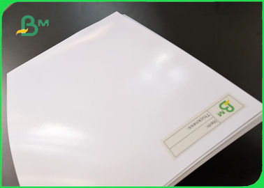 کاغذ روکش دار سفید روشن 115 گرم 160 گرمی برقی حاوی کاغذ روکش 24 اینچ * 30 متر