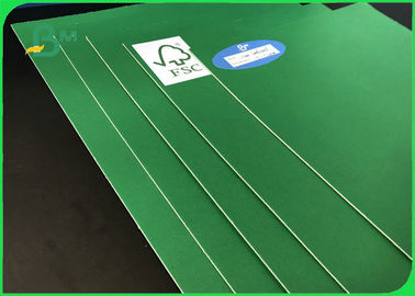 FSC Certified 1.0mm - 3.0 میلی متر کارتن سبز بدون پوشش با استحکام عالی برای بسته بندی جعبه