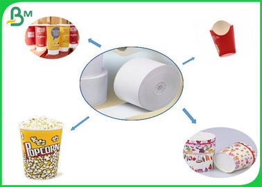 سازگار با محیط زیست قابل تجزیه 180gsm 200gsm 230gsm PE خوراکی مقیاس مقیاس کاغذ برای جعبه ناهار