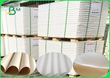 کاغذ سفید و برنز غیر سمی کاغذ با خمیر چوب پالم 50 ~ 1000mm