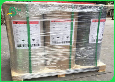 FDA تایید 100٪ پالپ چوب 40gsm - 80gsm براون کرافت کاغذ خطوط لیوان برای بسته بندی
