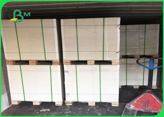 FSC / FDA تایید شده یک طرفه کرافت کاغذ سفید 35 / 40GSM ورق