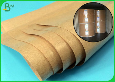 مقاوم در برابر گرما و مقاوم در برابر حرارت مقاوم در برابر PE پوشش داده شده کاغذ کرافت قهوه ای
