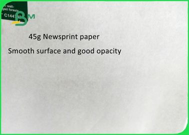 کاغذ روزنامه مخصوص سطح چاپ شل و نازک 30.88gsm 48.8gsm برای بسته بندی گل