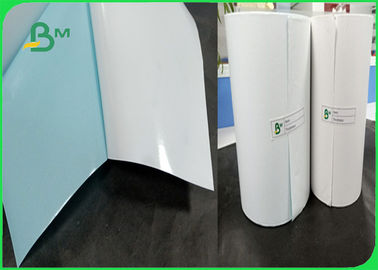 کاغذ استیکر حرارتی مقاوم در برابر PVC 80gsm / 90um روغن ضد آب برای لیبل