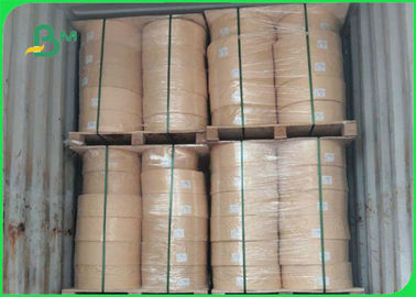 رول کاغذ کرافت برای ساختن نی ساخته شده از چوب ویرجین پالپ 60gsm 120gsm 120gsm