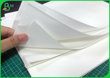 کاغذ کرافت سفید درجه حرارت مواد غذایی 120 گرم رول کاغذ کرافت سفید گونی سفید