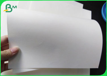 کاغذ پایه کارتن سفید روکش دار PE برای فنجان های قهوه 170 - 300 گرم در ثانیه