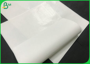 مواد غذایی درجه 40 گرم 45 گرم فریزر رول کاغذ کرافت سفید شده برای بسته بندی مارگارین