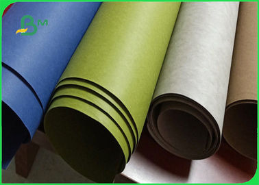 0.3 میلی متر 0.55 میلی متر پارچه کاغذی کرافت رنگارنگ قابل بازیافت برای کیف های خرید