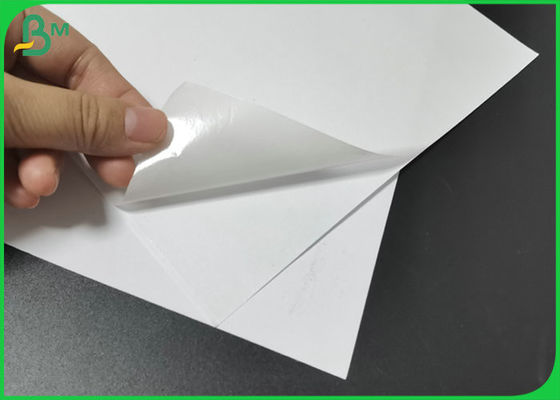 چاپ جوهر افشان کاغذ خود چسب نیمه براق 80 گیگابایت برای ساخت برچسب محصول