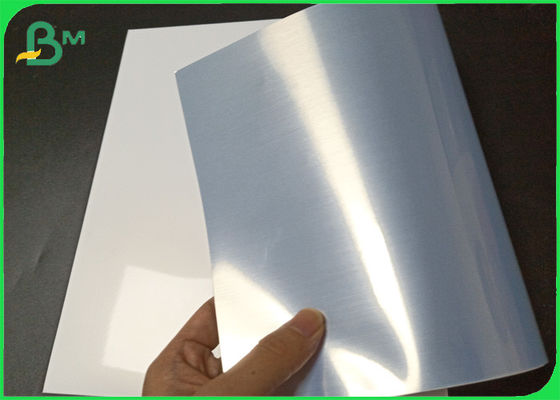 کاغذ کرافت آینه دار براق یک طرفه با کاغذ آزاد کننده
