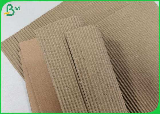 تخته کاغذ راه راه قهوه ای E F Flute Test Liner برای بسته بندی جعبه کارتن