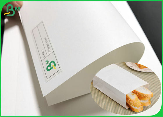 رول کاغذی سفید خالص 40 گرم تا 120 گرمی متر ویرجین کرافت برای بسته بندی کیسه ها