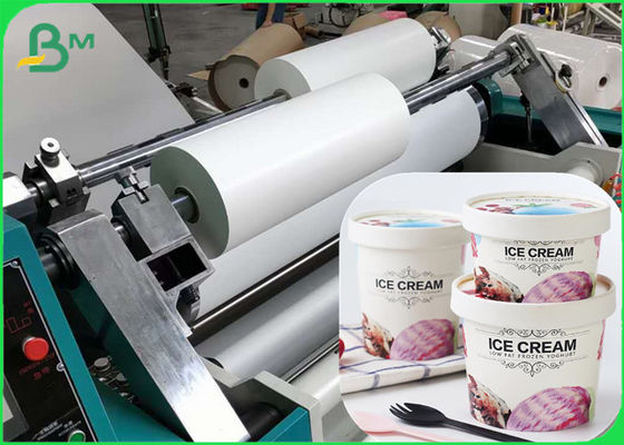250 گرم + 20 گرم تخته کاغذ کرافت ضد آب برای کاسه بستنی